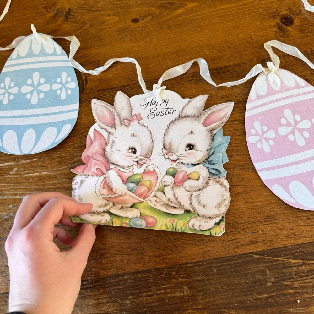 Bethany Lowe Easter Bunny Banner